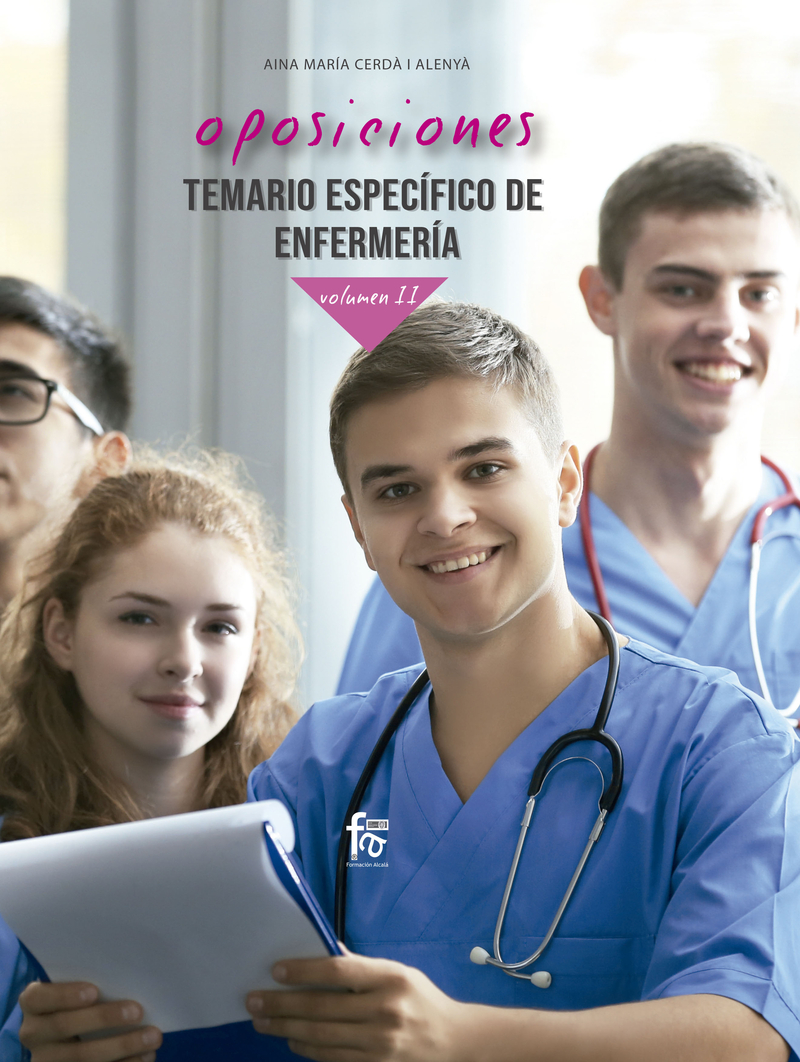 OPOSICIONES. TEMARIO ESPECÍFICO DE ENFERMERÍA.VOLUMEN II: portada