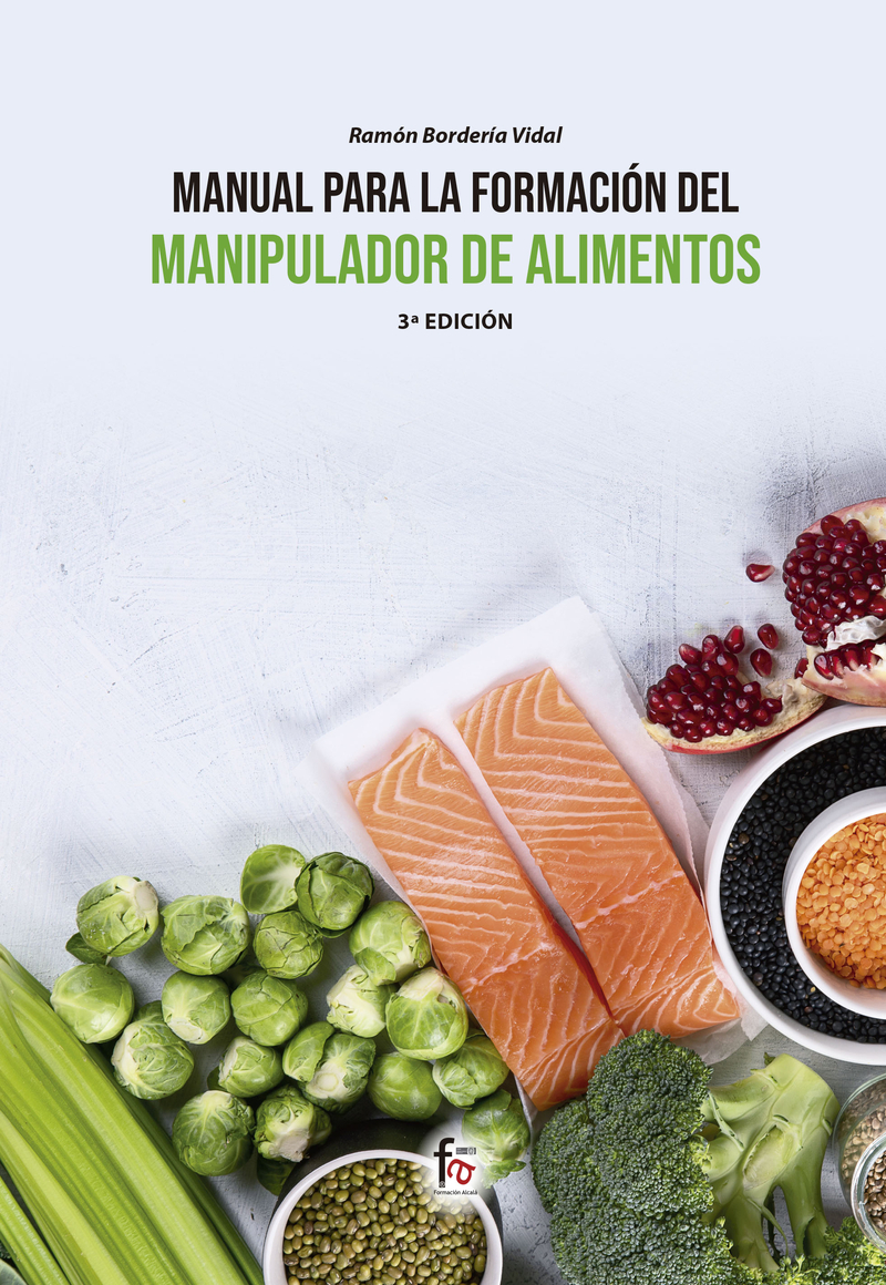 MANUAL PARA LA FORMACIÓN DEL MANIPULADOR  DE ALIMENTOS-3 EDI: portada