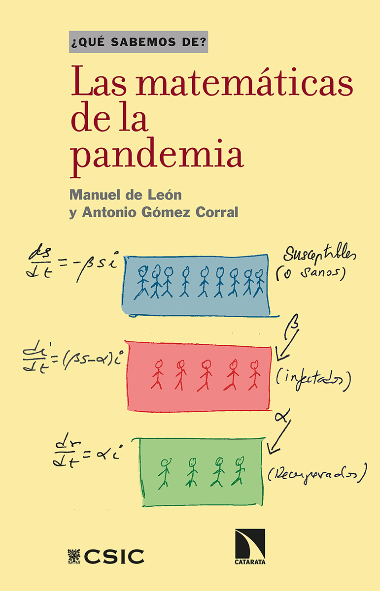 Las matemticas de la pandemia: portada