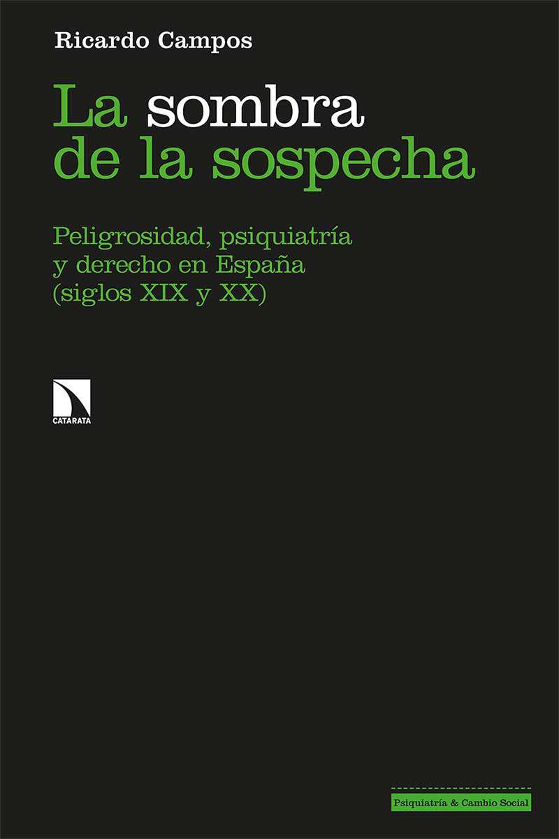 La sombra de la sospecha: portada