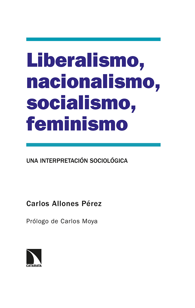 Liberalismo, nacionalismo, socialismo, feminismo: portada