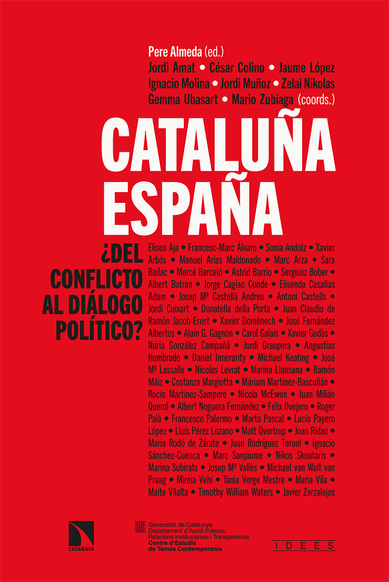 Cataluña-España: ¿del conflicto al diálogo político?: portada