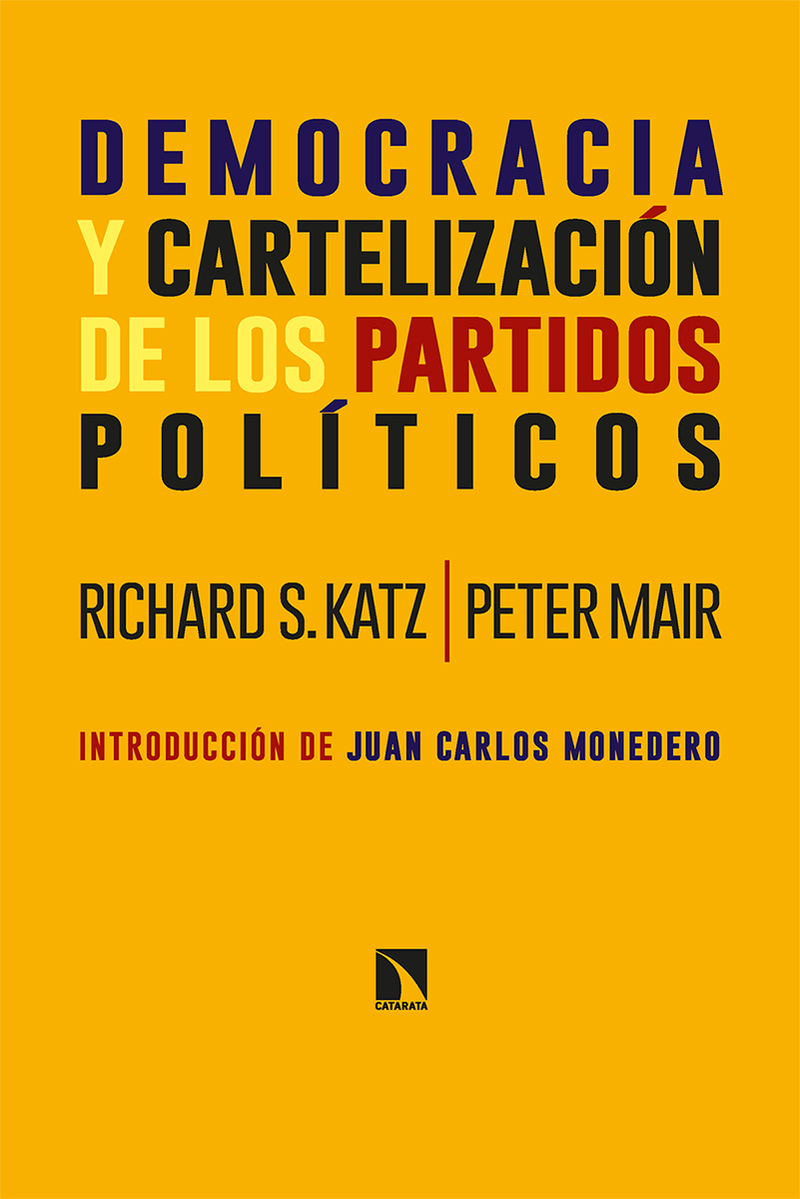 Democracia y cartelizacin de los partidos polticos: portada