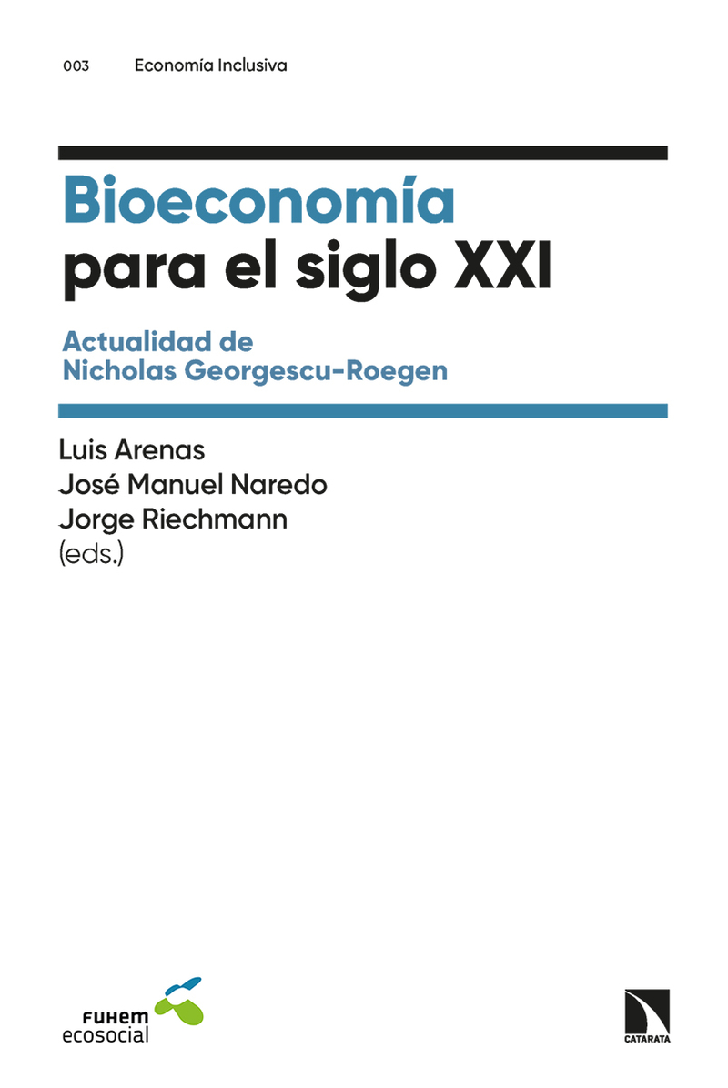 Bioeconoma para el siglo XXI: portada