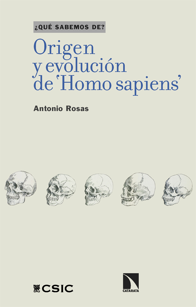 Origen y evolucin de 'Homo sapiens': portada