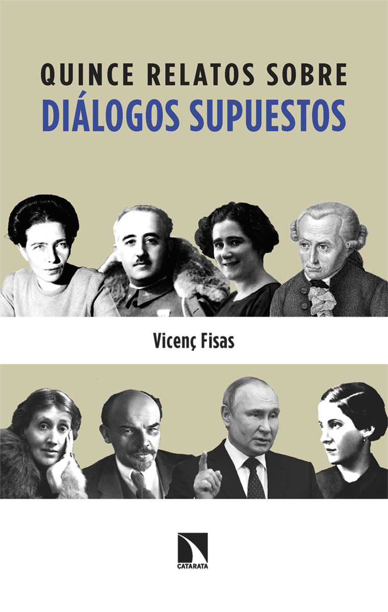 Quince relatos sobre diálogos supuestos: portada