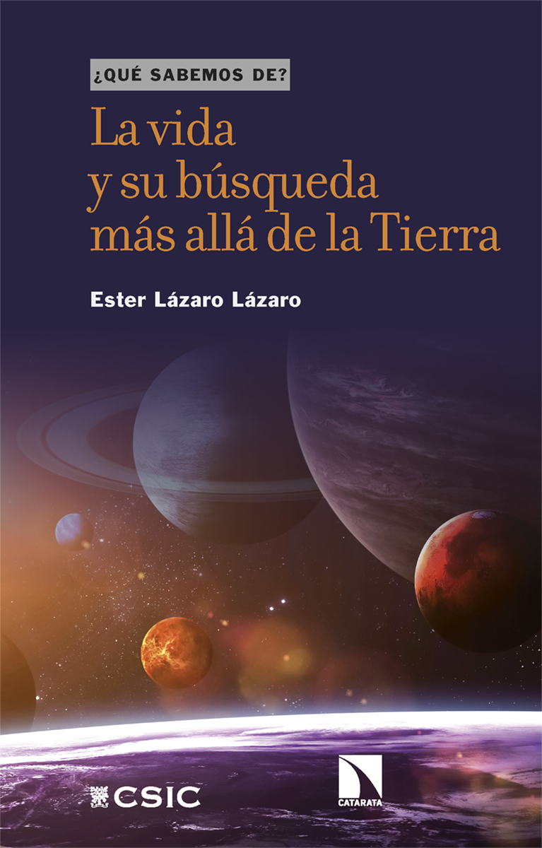 La vida y su bsqueda ms all de la Tierra: portada