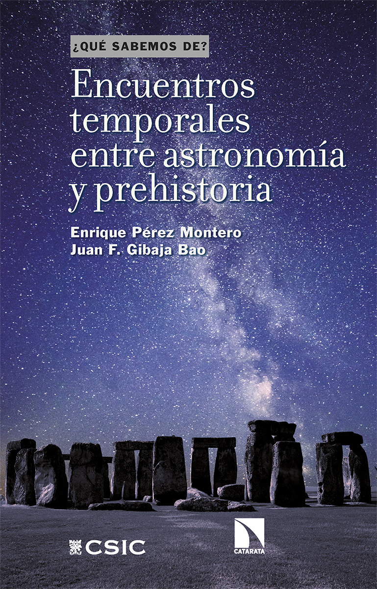 Encuentros temporales entre astronomía y prehistoria: portada