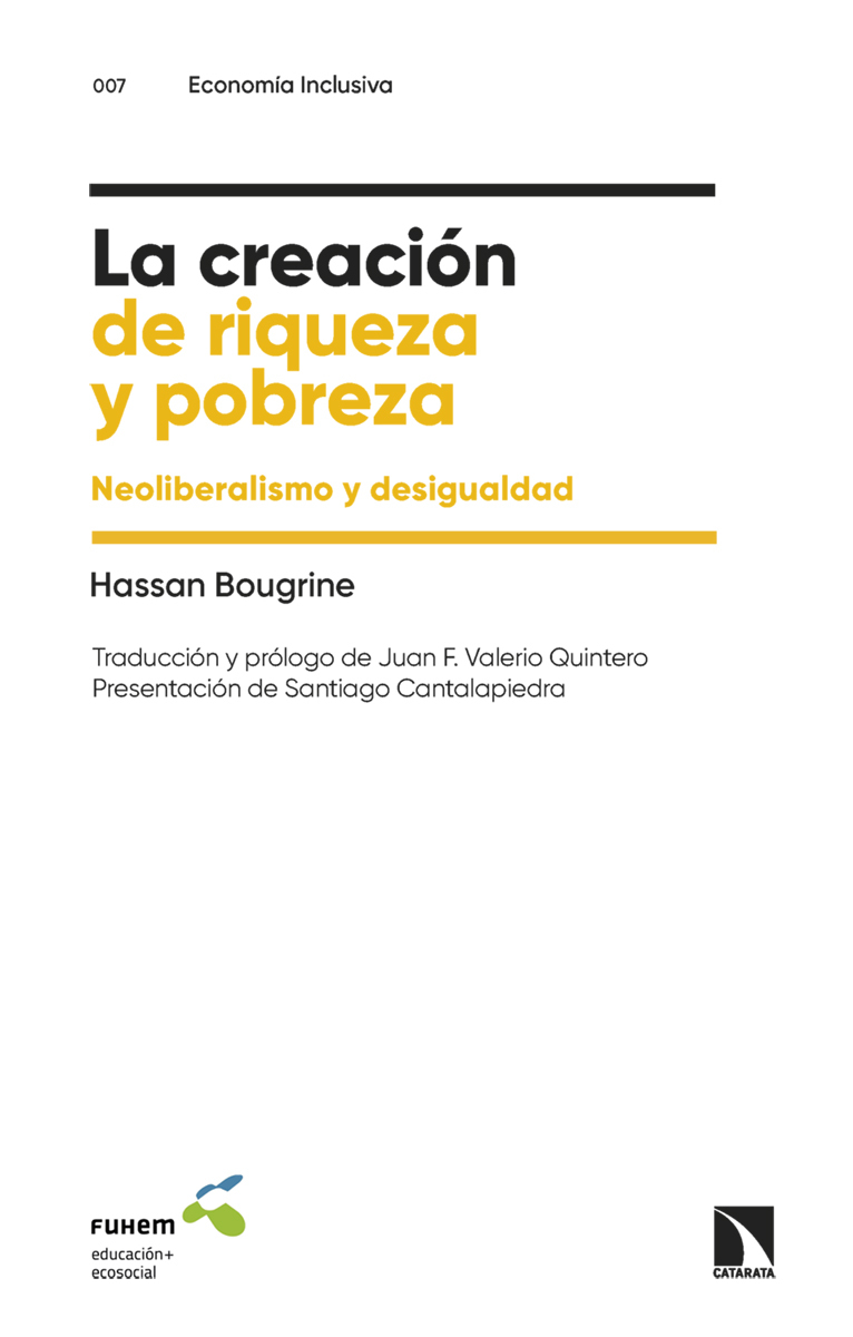 La creación de riqueza y pobreza: portada