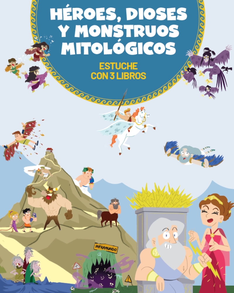 Hroes, dioses y monstruos mitolgicos (2ED): portada