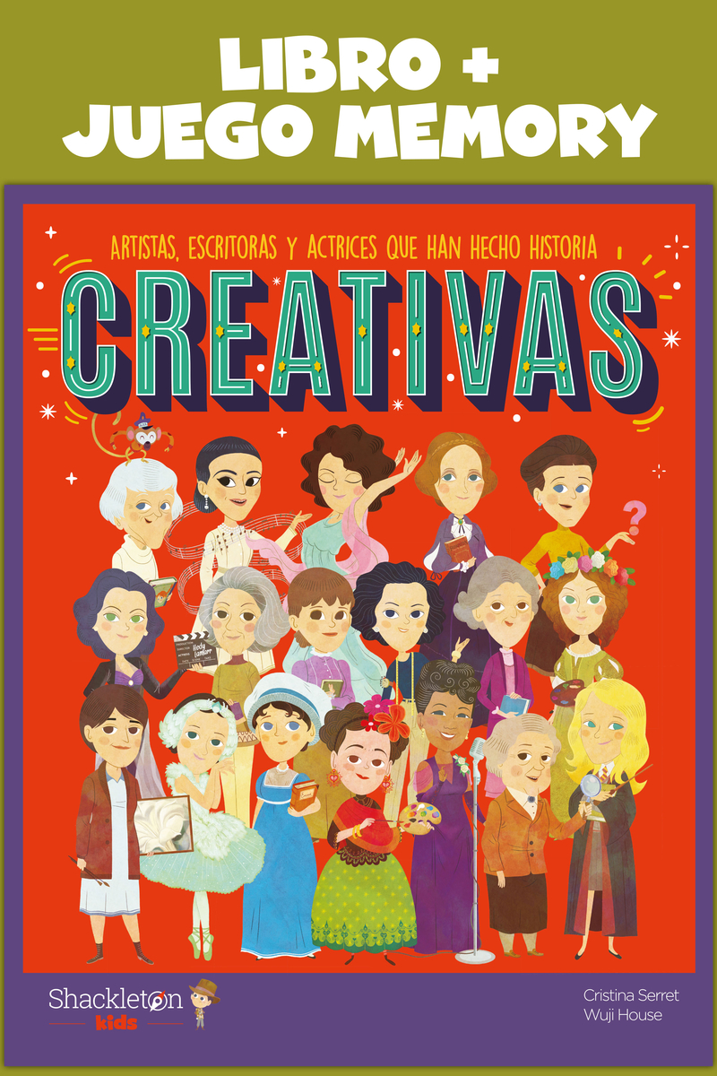 Creativas: Libro + Juego Memory: portada