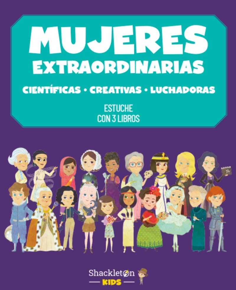 Mujeres extraordinarias. Cientficas, creativas, luchadoras: portada