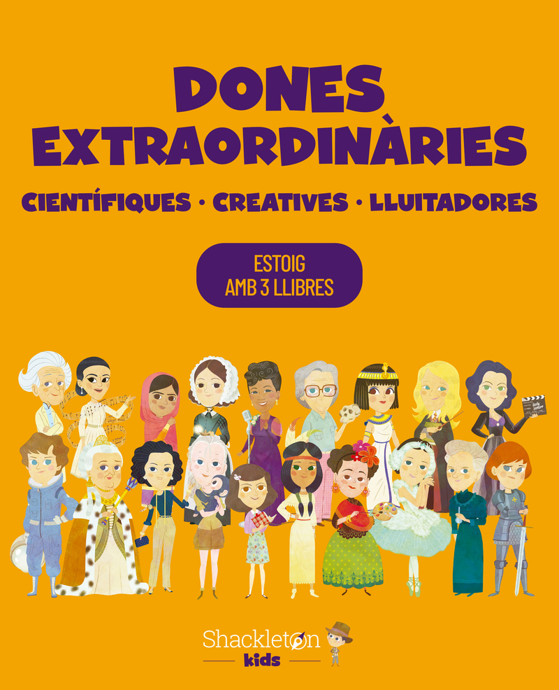 Dones extraordinries. Cientfiques, Creatives, Lluitadores: portada