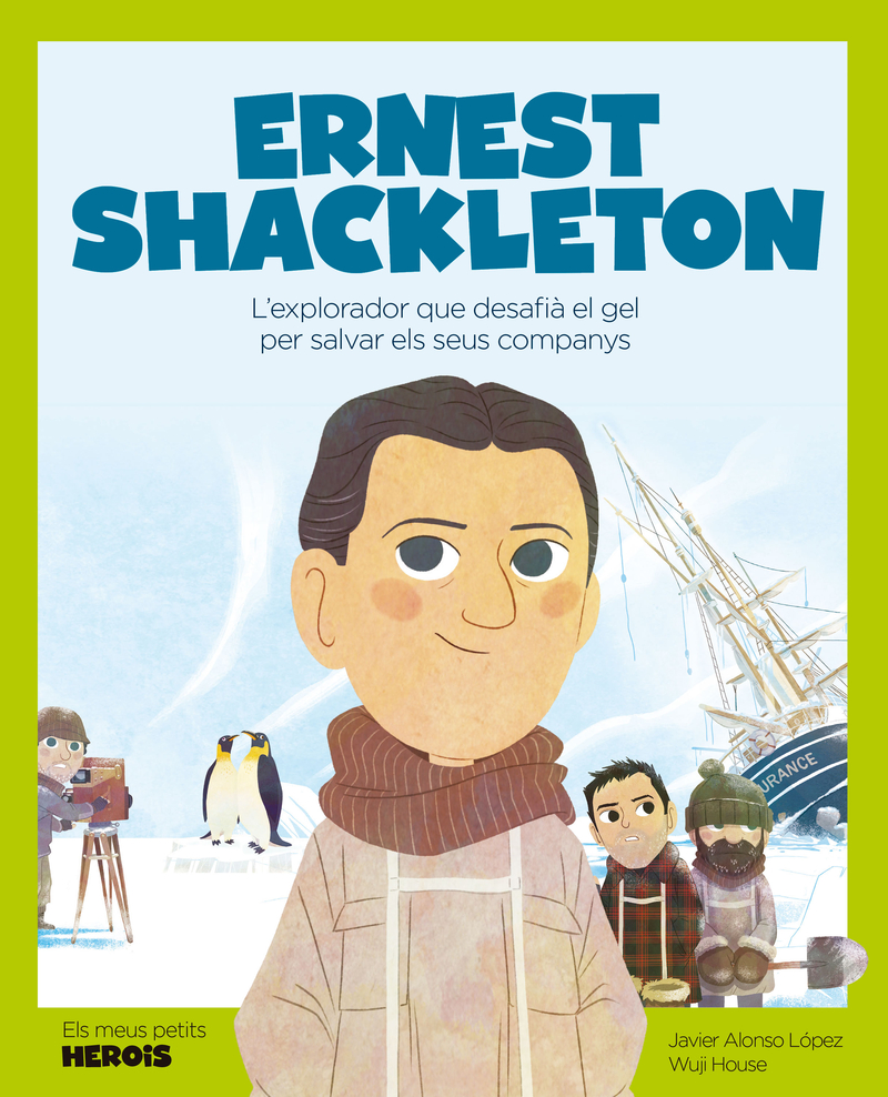 Ernest Shackleton (versi en catal): portada