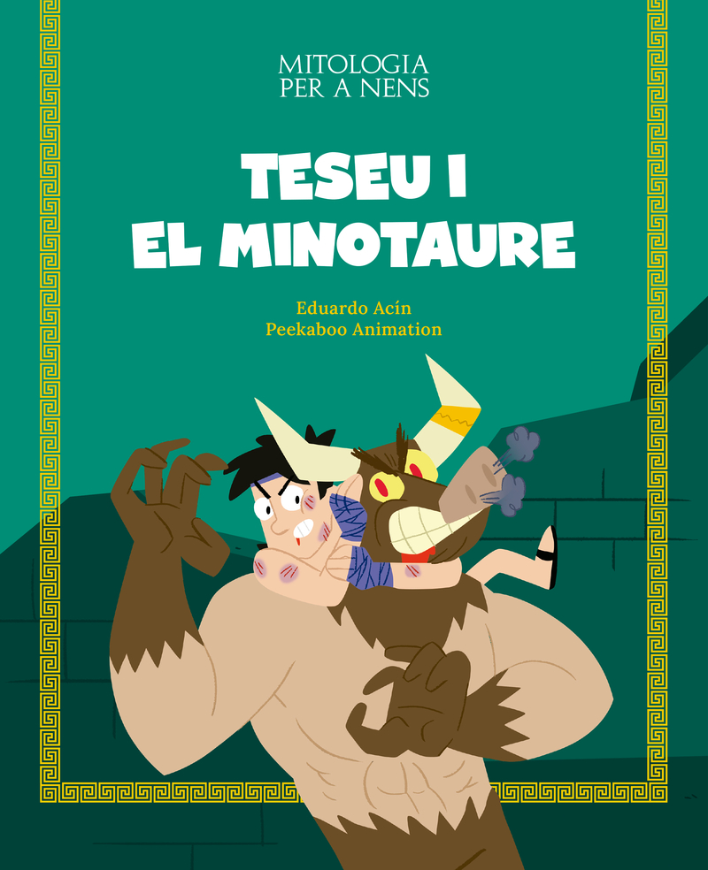 Teseu i el minotaure: portada