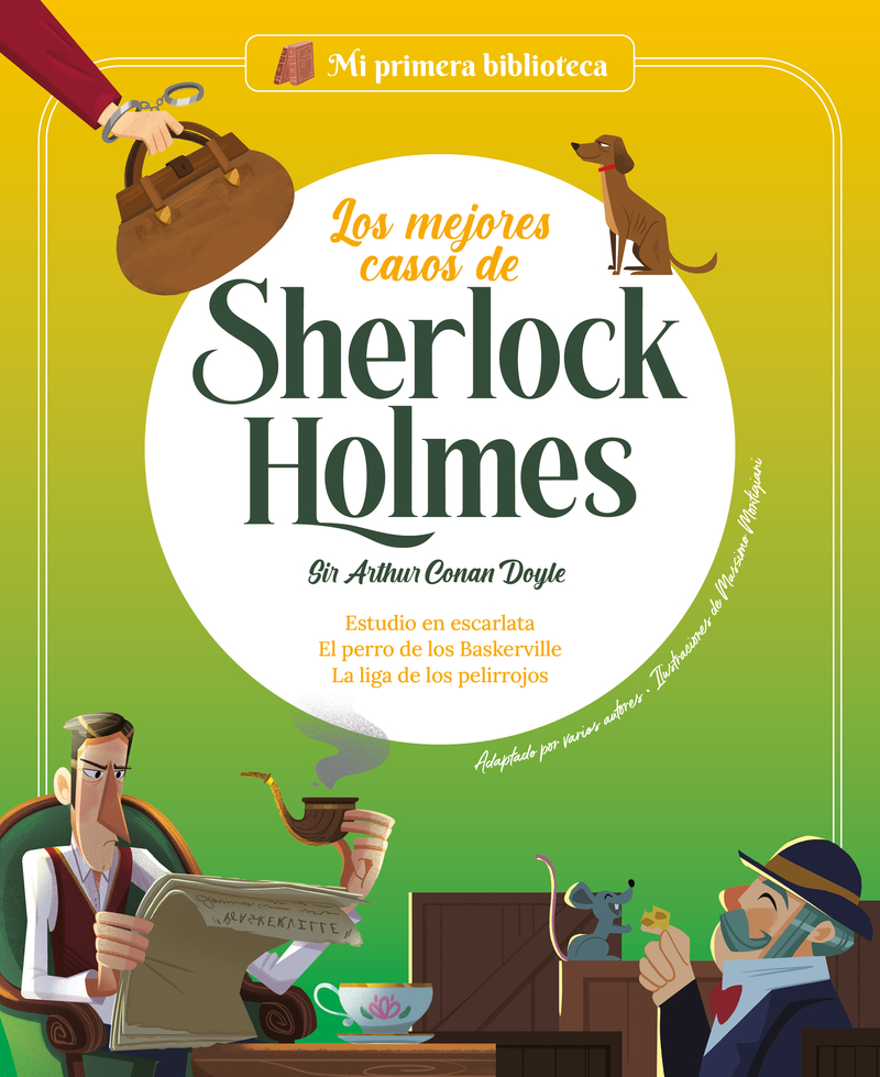 LOS MEJORES CASOS DE SHERLOCK HOLMES: portada