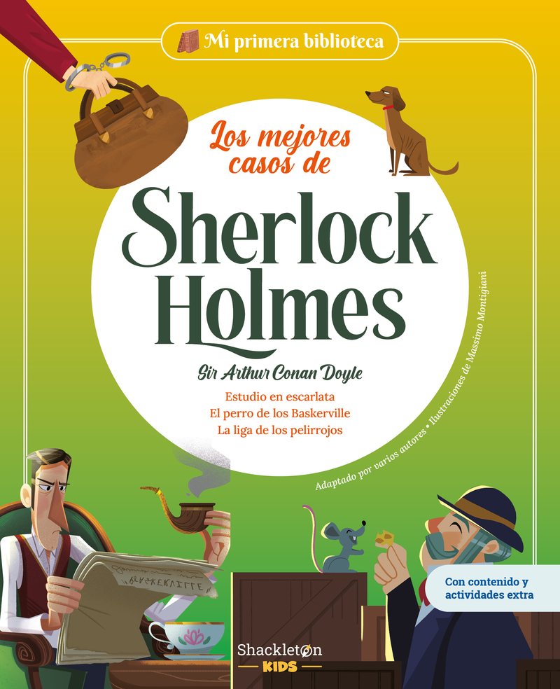 LOS MEJORES CASOS DE SHERLOCK HOLMES: portada