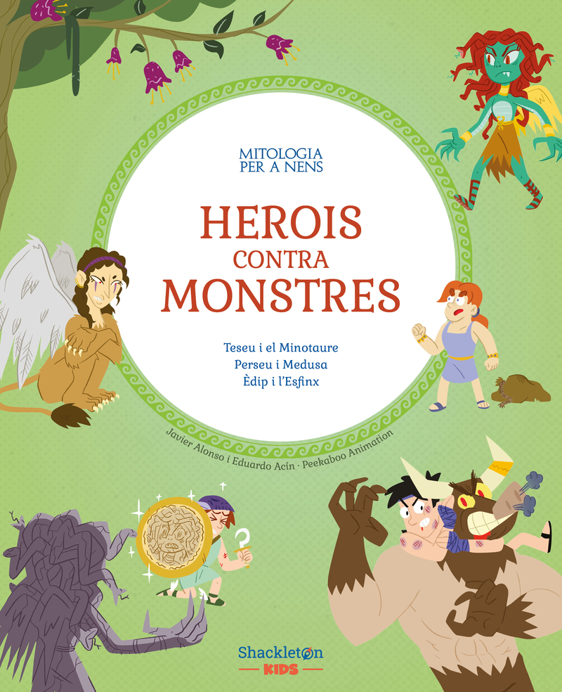 HEROIS CONTRA MONSTRES: portada