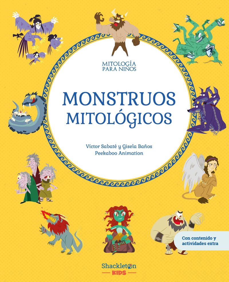 MONSTRUOS MITOLóGICOS: portada