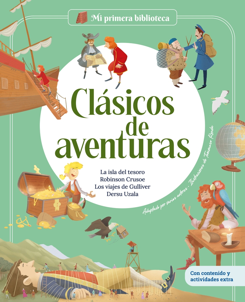 CLÁSICOS DE AVENTURAS: portada