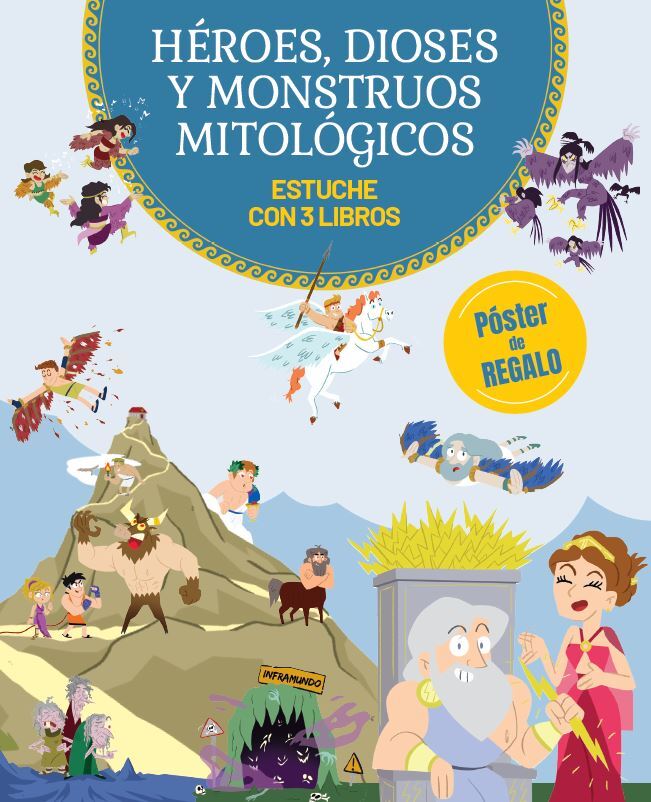 HéROES, DIOSES Y MONSTRUOS MITOLóGICOS: portada