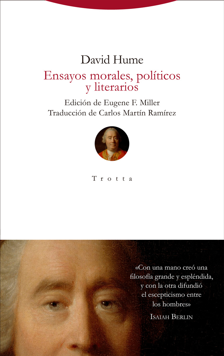 Ensayos morales, políticos y literarios: portada