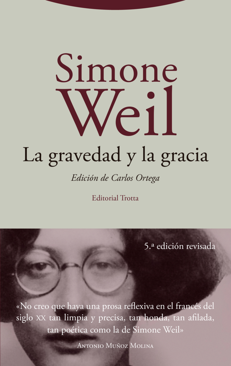 La gravedad y la gracia (NE): portada