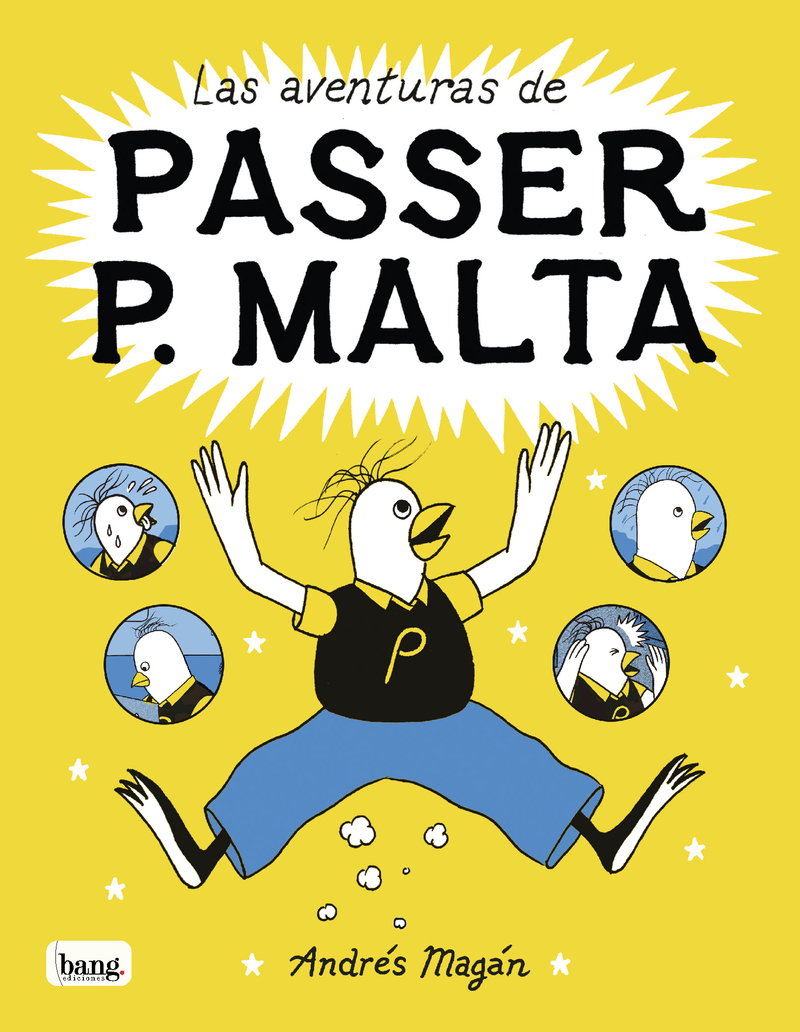 Las aventuras de Passer P. Malta: portada