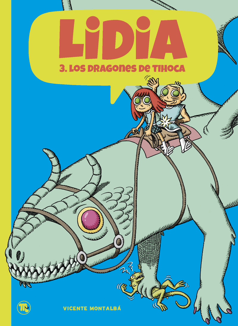 Lidia 3 - Los dragones de Tihoca: portada