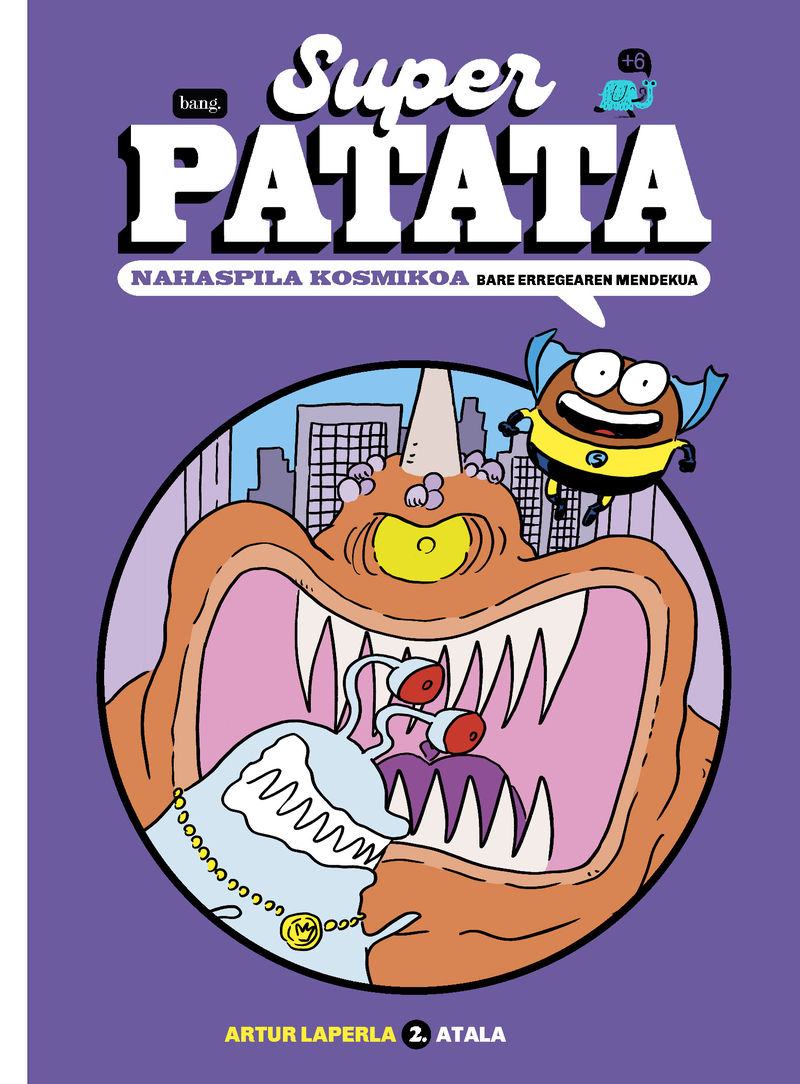 Superpatata, nahaspila kosmikoa 2 (EUSK): portada