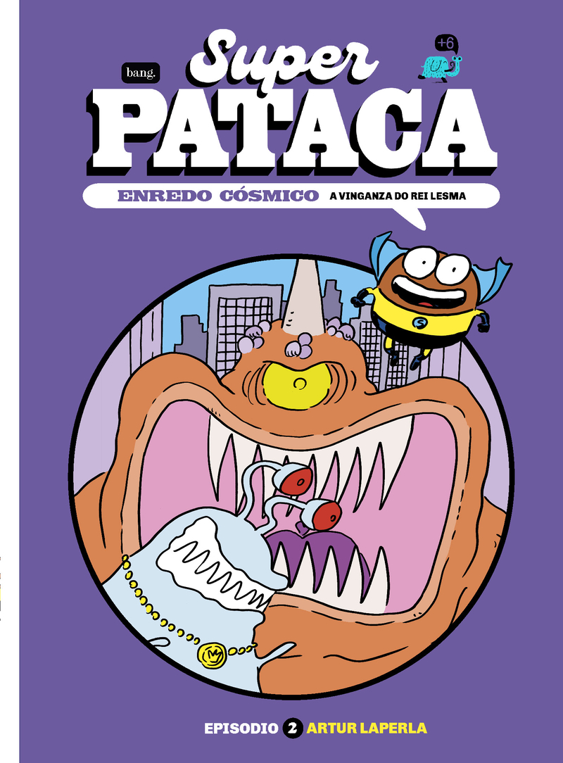 Superpataca, enredo cósmico 2 (GAL): portada