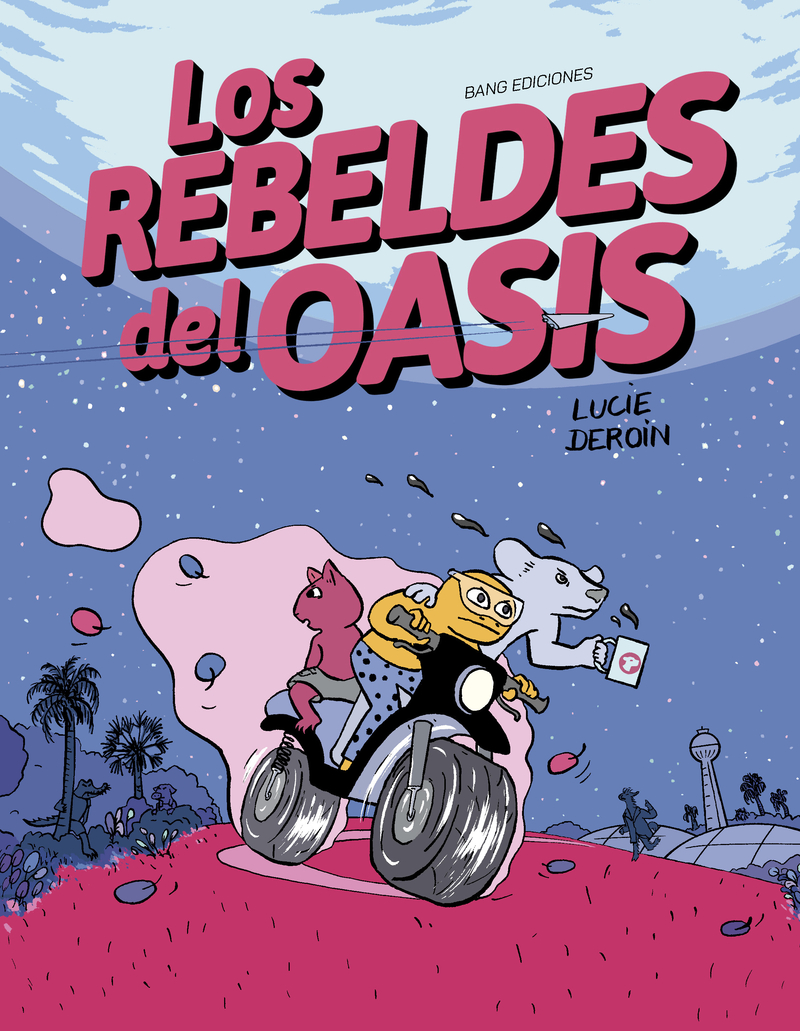 Los rebeldes del Oasis: portada