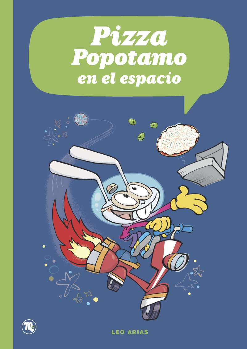 Pizza Popotamo en el espacio: portada