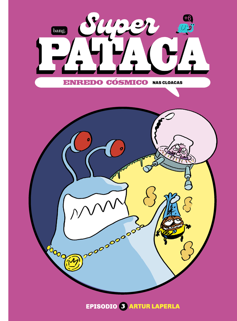 Superpataca, enredo cósmico 3 (GAL): portada