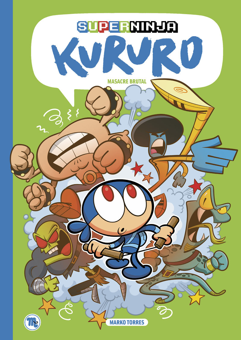 SUPERNINJA KURURO 2 (GALEGO): portada