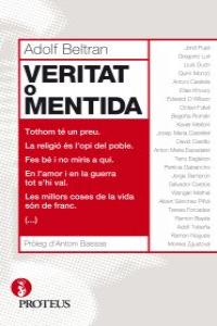 Veritat o mentida?: portada