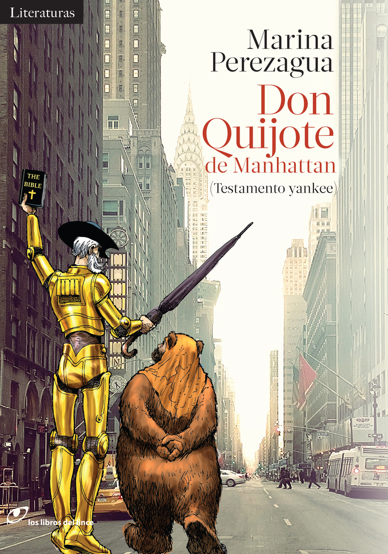 Don Quijote de Manhattan: portada