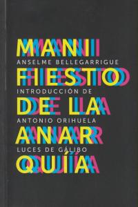 MANIFIESTO DE LA ANARQUIA: portada