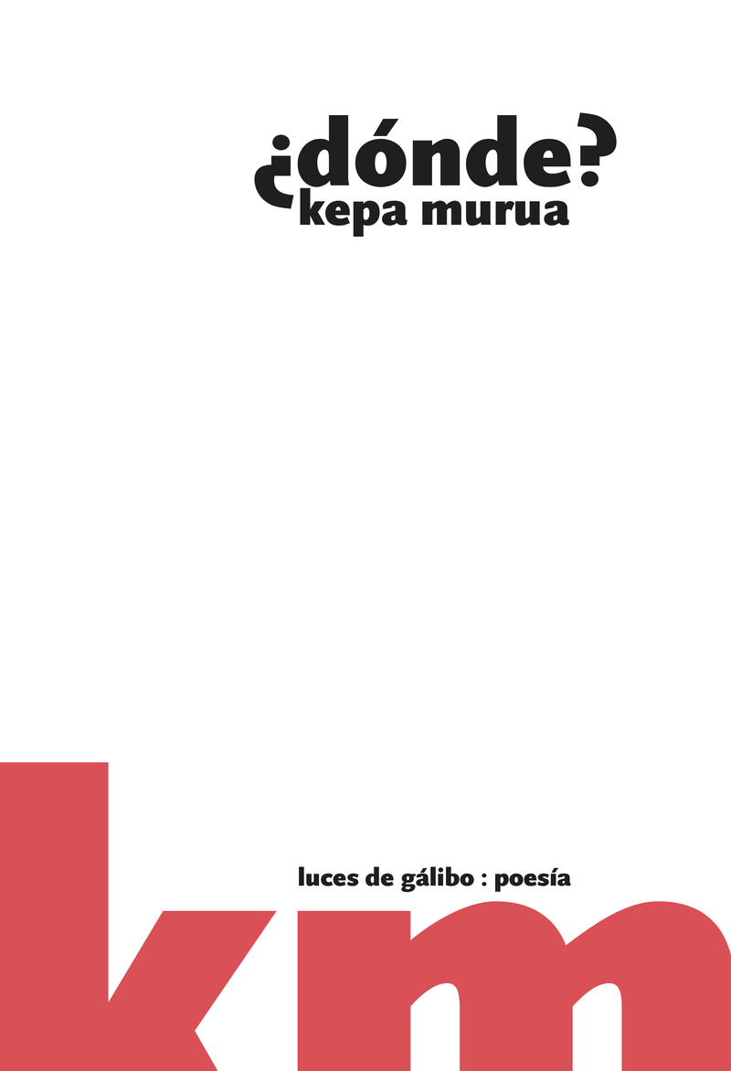 ¿DÓNDE?: portada