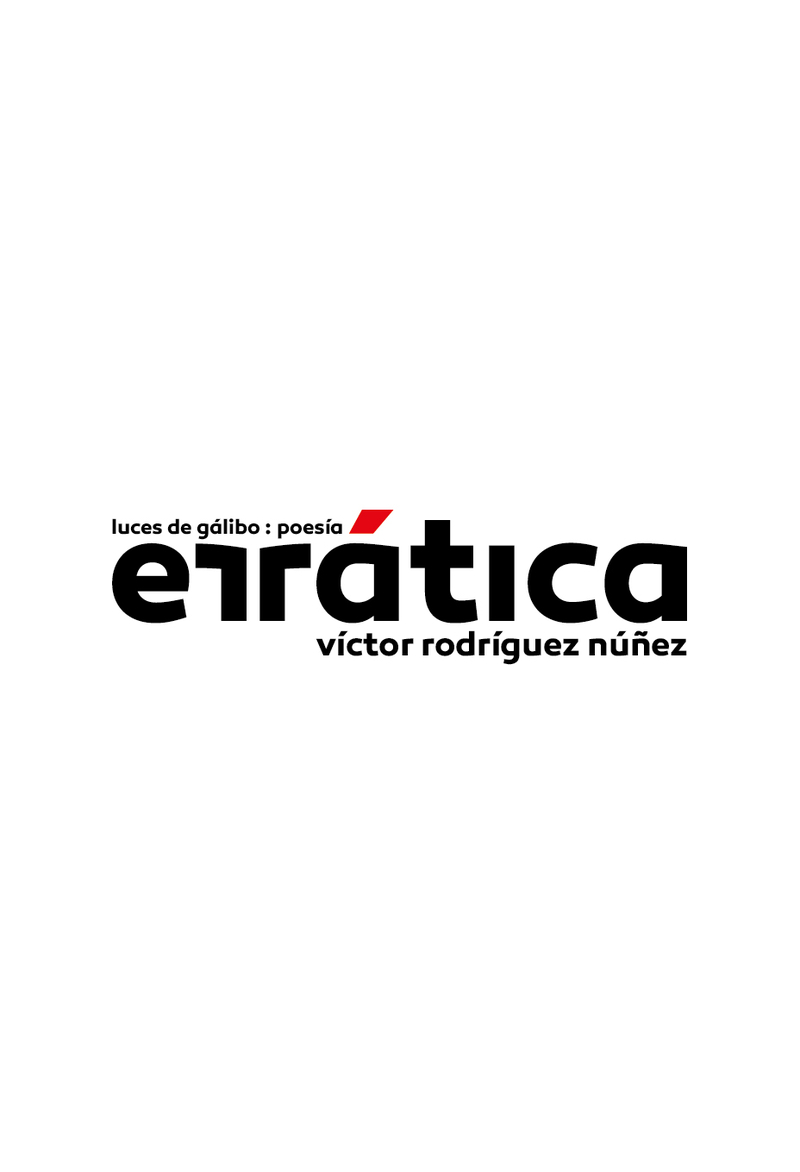 ERRÁTICA: portada