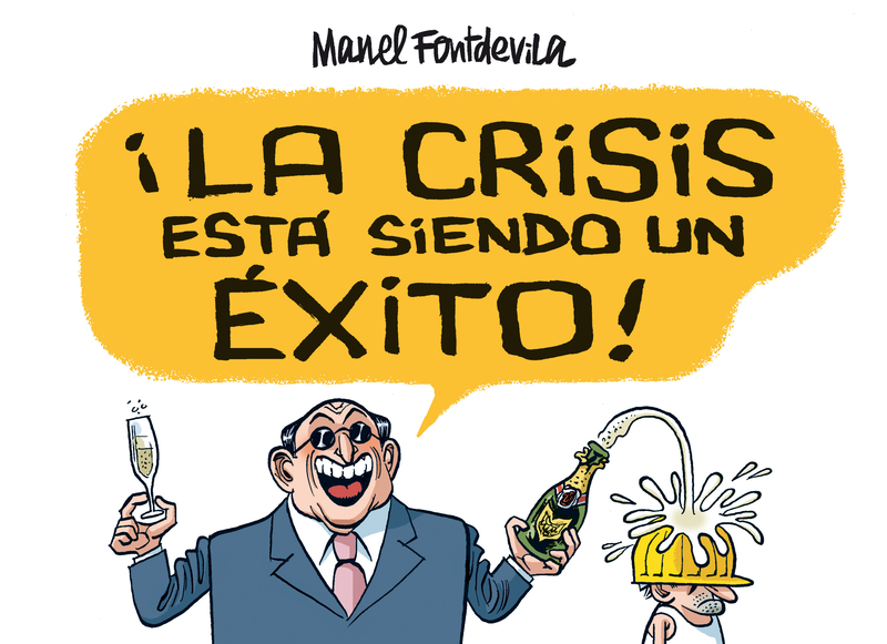 CRISIS ESTA SIENDO UN EXITO,LA: portada