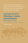 MÁXIMAS Y MALOS PENSAMIENTOS: portada