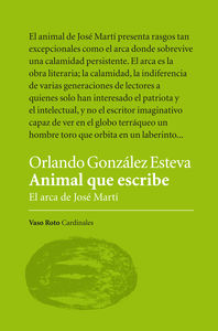 ANIMAL QUE ESCRIBE: portada