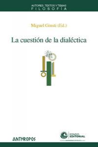 CUESTION DE LA DIALECTICA,LA: portada