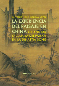 La experiencia del paisaje en China: portada