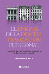 EL ENIGMA DE LA DESCENTRALIZACIÓN FUNCIONAL: portada