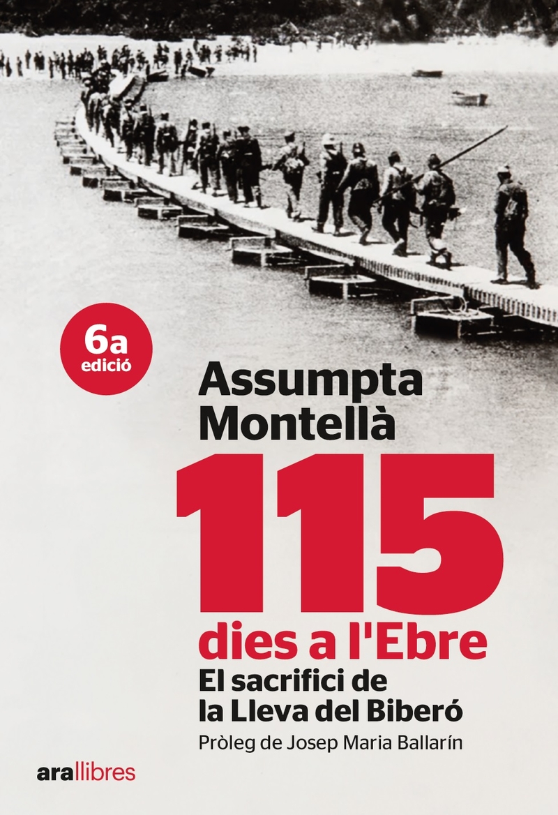 115 DIES A L'EBRE, 6a ED: portada