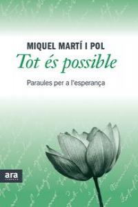 TOT ÉS POSSIBLE: portada
