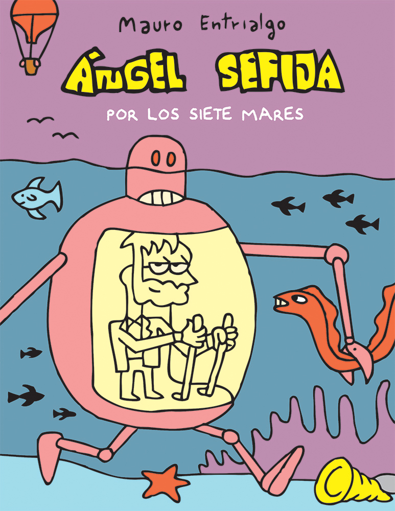 NGEL SEFIJA POR LOS SIETE MARES: portada