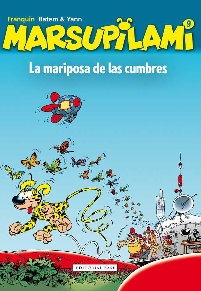 Marsupilami 9. La mariposa de las cumbres: portada